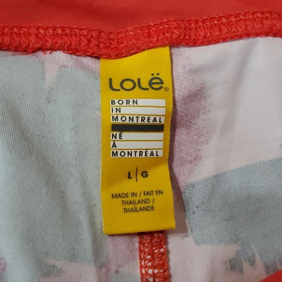 Lole Women's Cayo Ruby Mirage Leggings, Size Large,  NWT - Picture 8 of 9